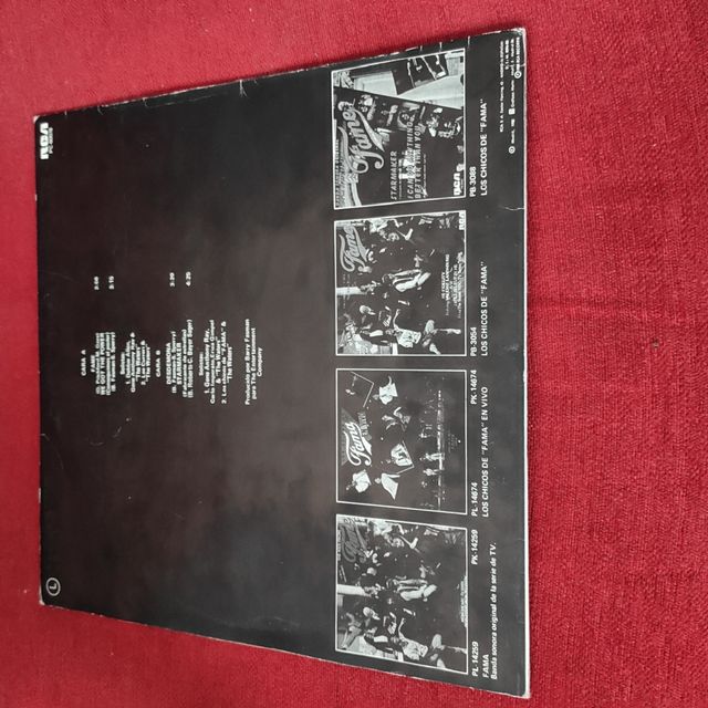 Vinilo  serie TV "Fama"