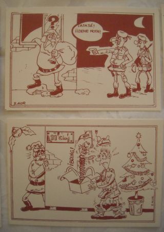 postales de navidad Academia General Militar