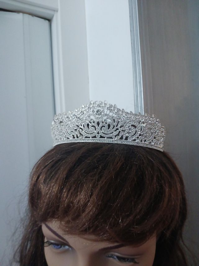 Corona novia espectacular