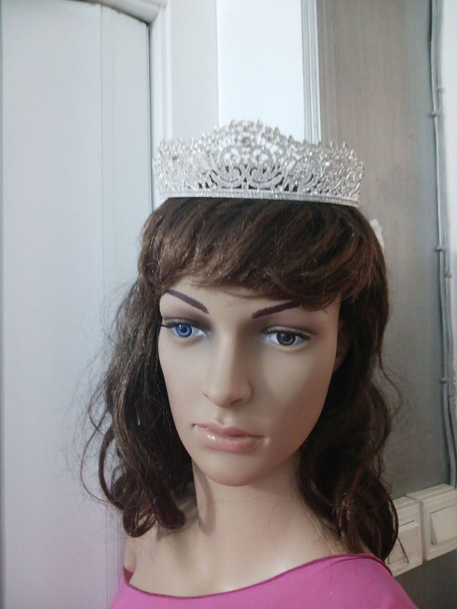 Corona novia espectacular
