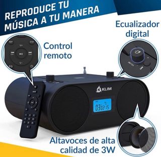Altavoz Boombox Bluetooth / USB / CD / radio...
