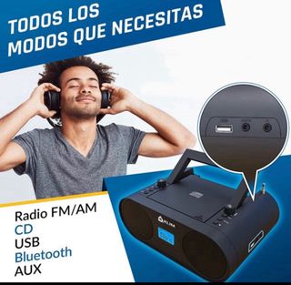 Altavoz Boombox Bluetooth / USB / CD / radio...