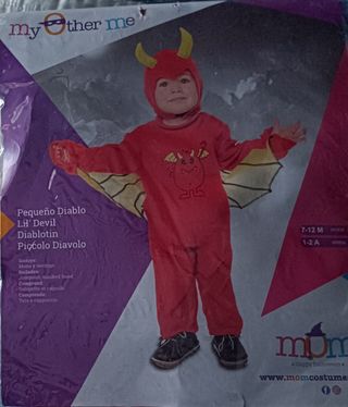 Disfraz diablo bebe