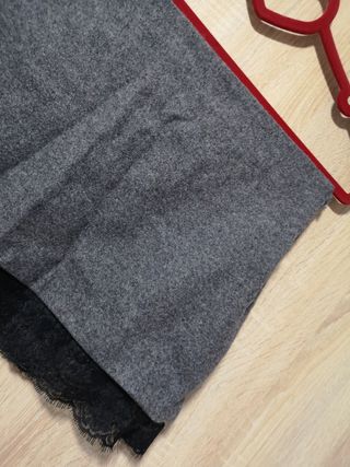 Minifalda invierno colegiala encaje