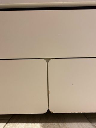 Cama nido, blanco, 90x200 cm