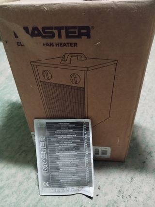 Calefactor electrico master
