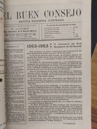 EL BUEN SUCESO . AGUSTINOS DE 1963