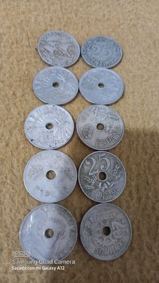 Monedas y billetes antiguos