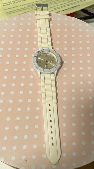 Reloj blanco unisex