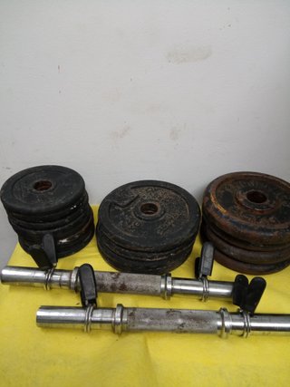 juego pesas