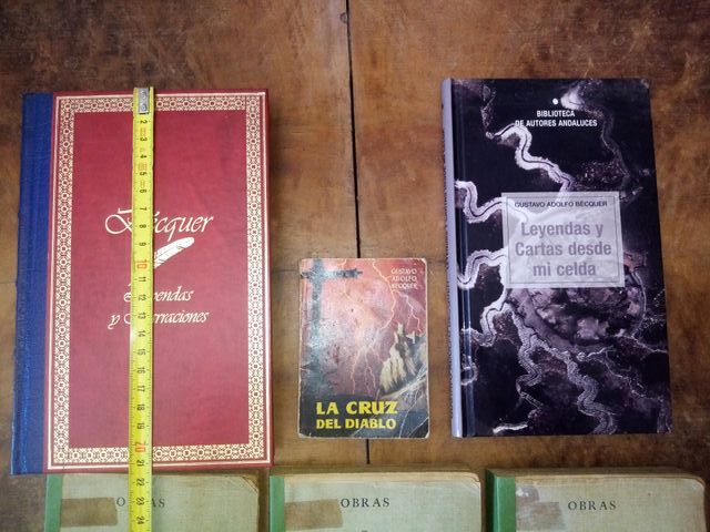 Lote de 6 libros de Gustavo Adolfo Becquer