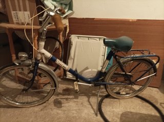 Bicicleta antigua en perfecto estado