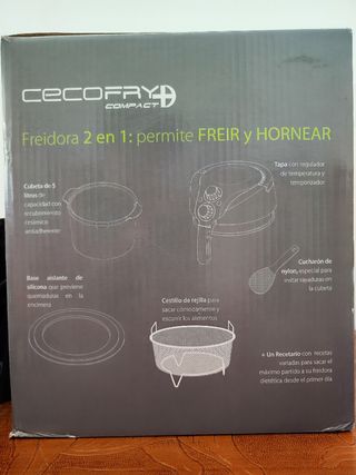 Freidora aire Cecofry compact+ CECOTEC