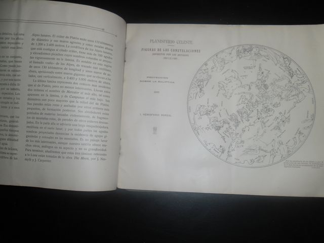 ANTIGUO 1921 MADRID- EL CIELO EN MADRID-ASTRONOMIC