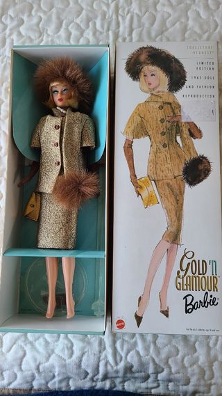 Muñeca Barbie Gold ’N Glamour ed. limitada