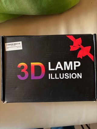 Lampada 3d multicolore Led con telecomando (Naruto