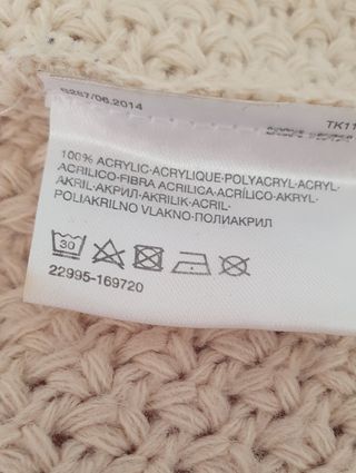 CHAQUETA PUNTO OVERSIZE