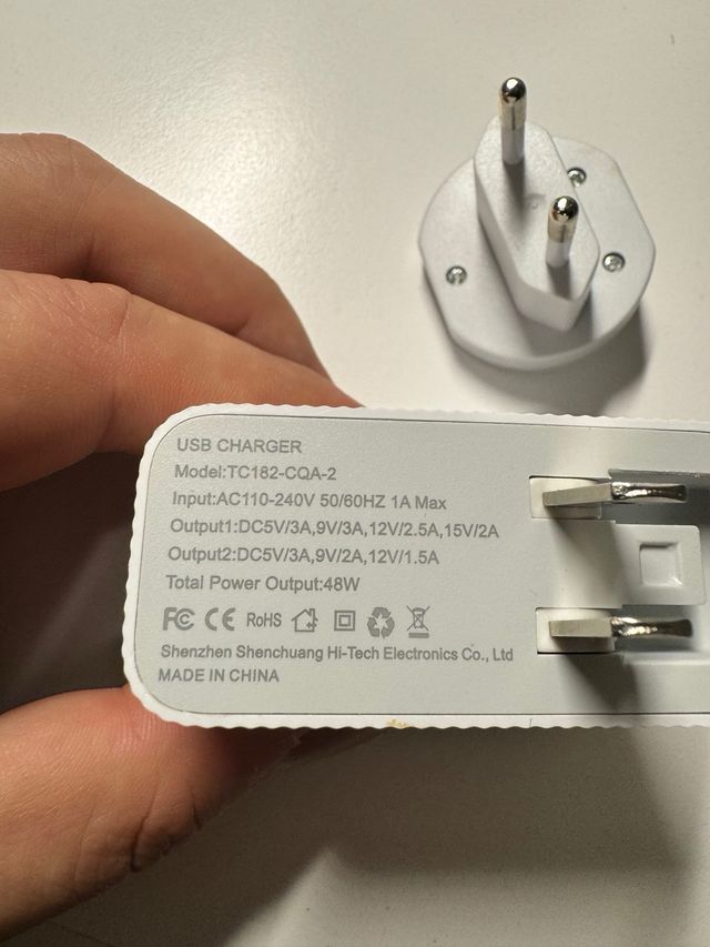 Caricatore USB con Power Delivery 48W