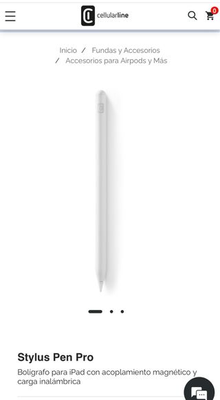 Boligrafo para iPad con acoplamiento magnético