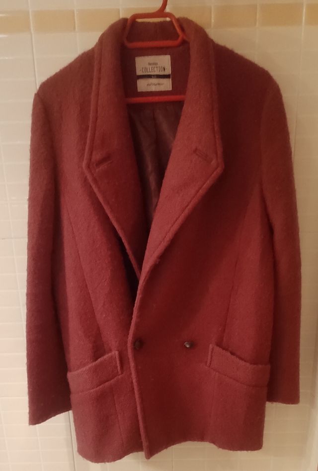 Chaquetón burdeos