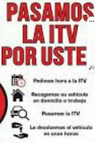 PASAMOS TU ITV PARA QUE PUEDAA CIRCULAR 