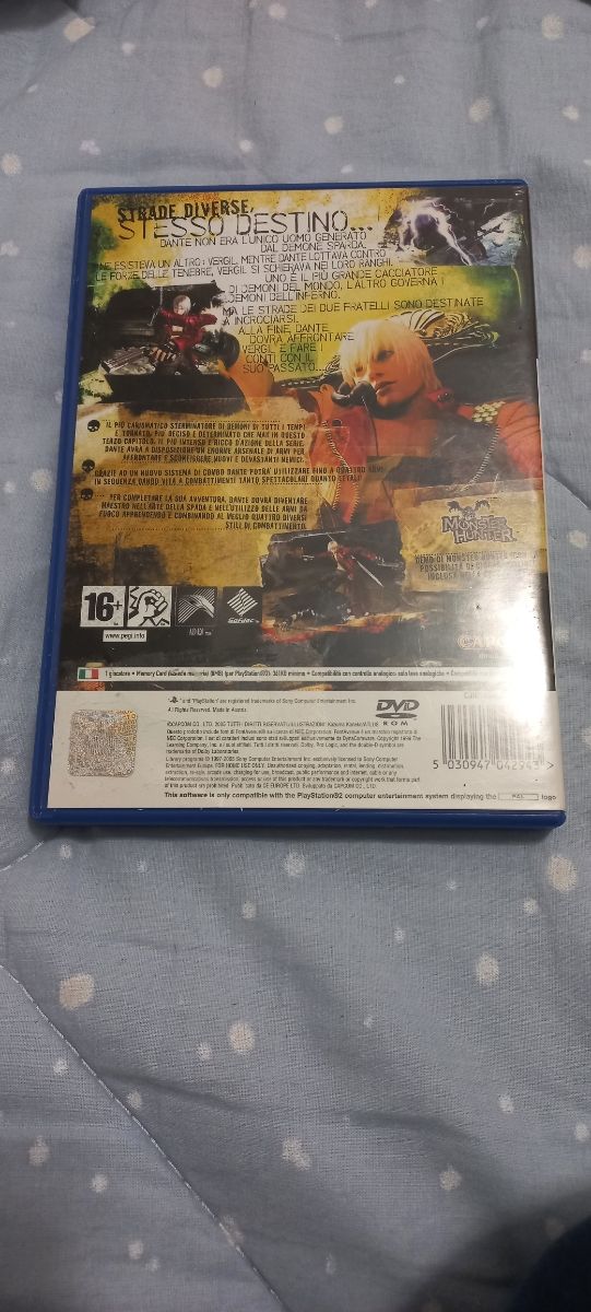 Devi maycry ps2 completo con demo monster hunter