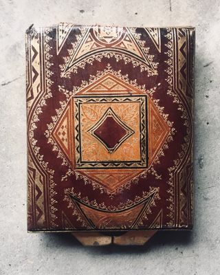 Porta cipria vintage 1950