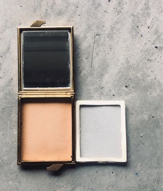 Porta cipria vintage 1950