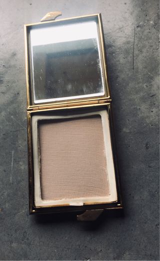 Porta cipria vintage 1950