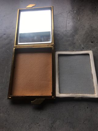 Porta cipria vintage 1950