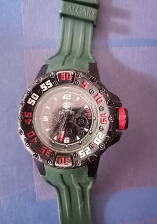 Reloj verde