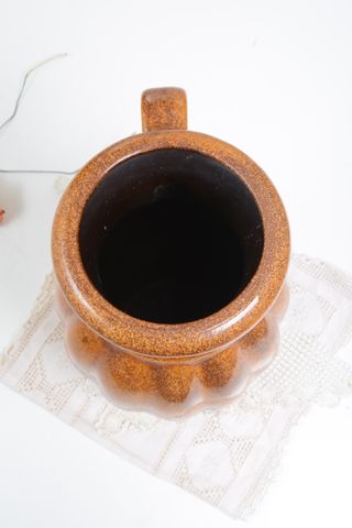 Jarrón Fat Lava Alemania Occidental cerámica