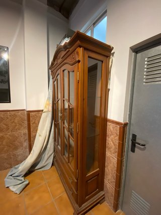 Vitrina cristal 214x107