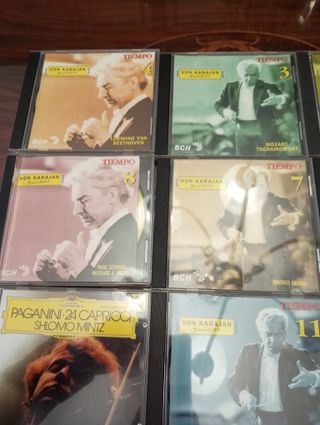 coleccion de 12 CD de musica clasica (nuevos)