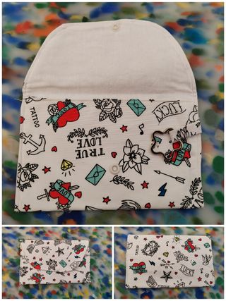 Neceser cartera nuevo hecho a mano 