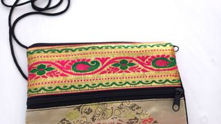 Bolsito tibetano seda con mandala
