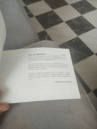 KIA Cerato 2007 Manual de funcionamiento Original