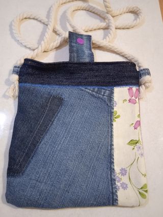 Bolso tela gato