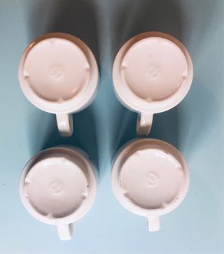 4 tazze pubblicitarie caffe’ 70 India