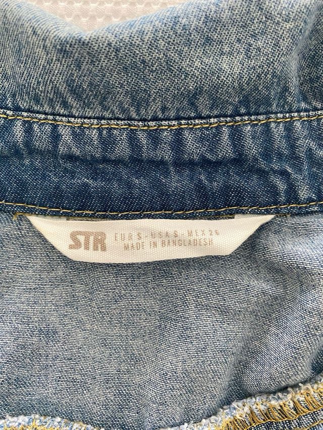 Vestido vaquero Stradivarius