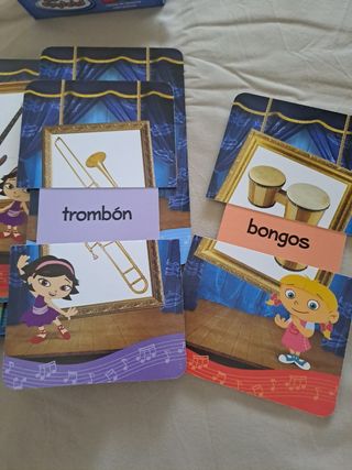 Cartas de instrumentos musicales