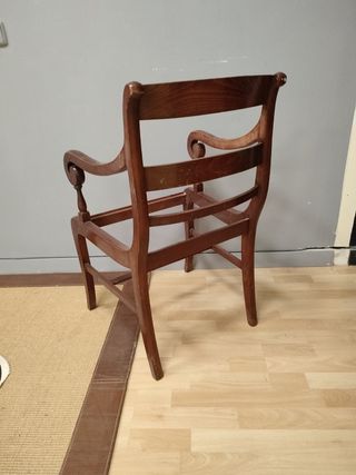 Silla roble antigua