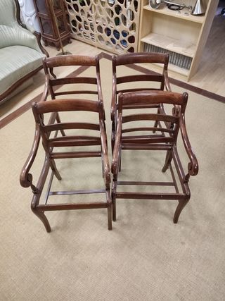 Silla roble antigua
