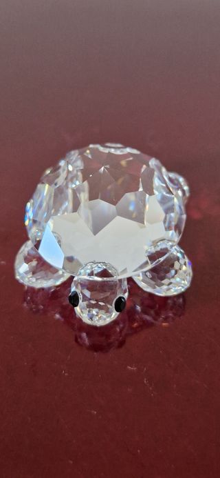 Tartaruga in cristallo