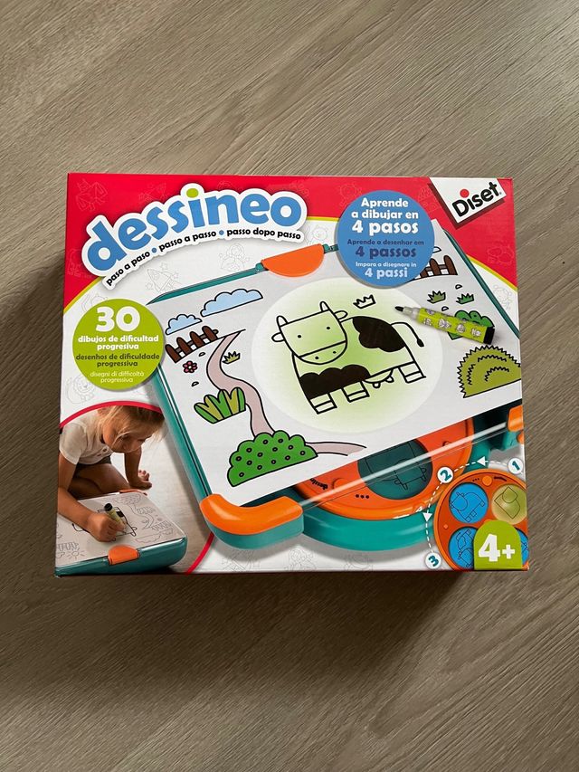 Pupitre Maletín Dessineo Diset Plantillas Diset Dessineo Aprende A