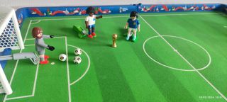 Futbolín Playmobil