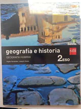 Libro Geografía e Historia para 2º de la ESO