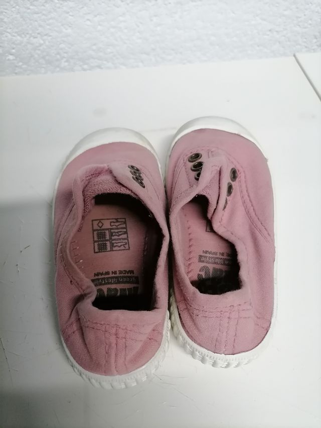 Zapatilla lona niña POTOMAC, talla 22
