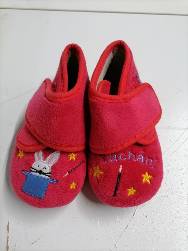 Zapatillas de estar por casa, talla 20