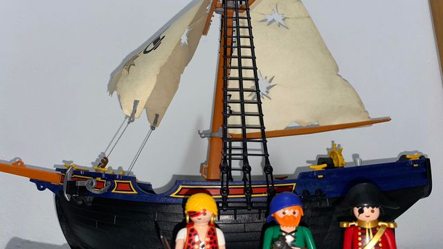 Barco pirata de Playmobil